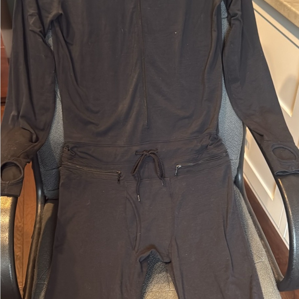 Men's “AIRBLASTER NINJA”Black Thermal Base Layer Suit
